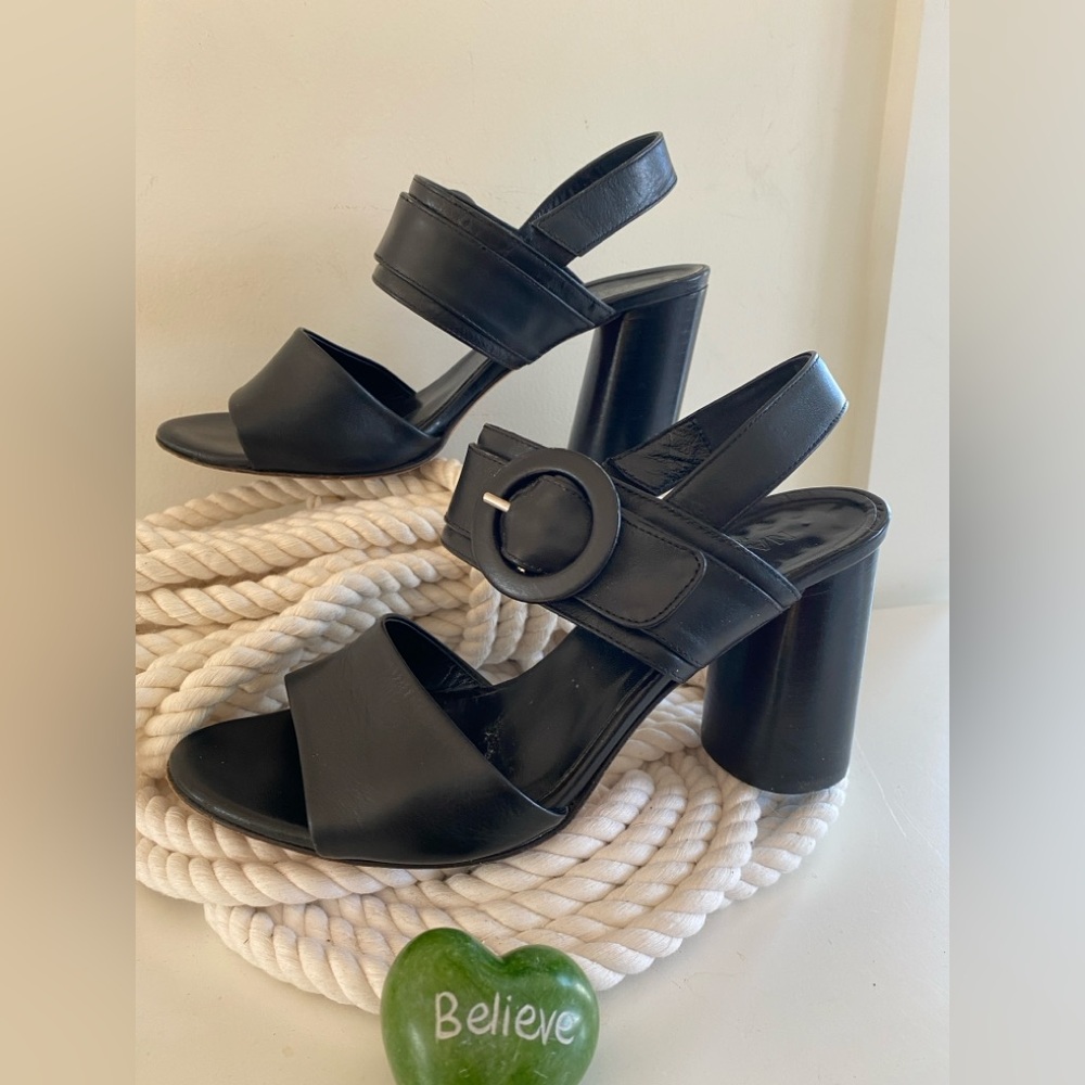Napoleon  black strappy Sexy High Sandals